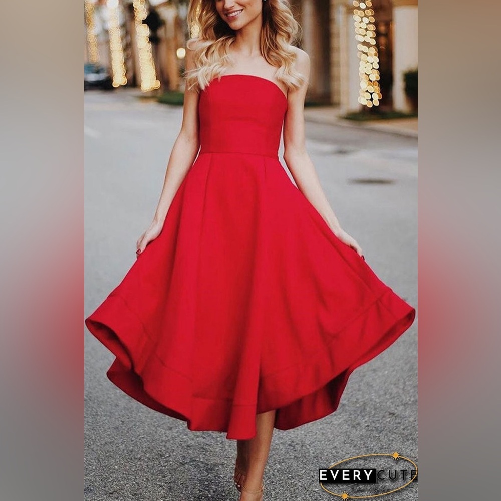 C/MEO Making Waves Red dress size M
